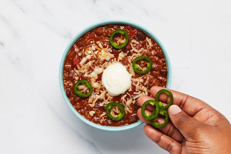 Cook Chili & Serve
