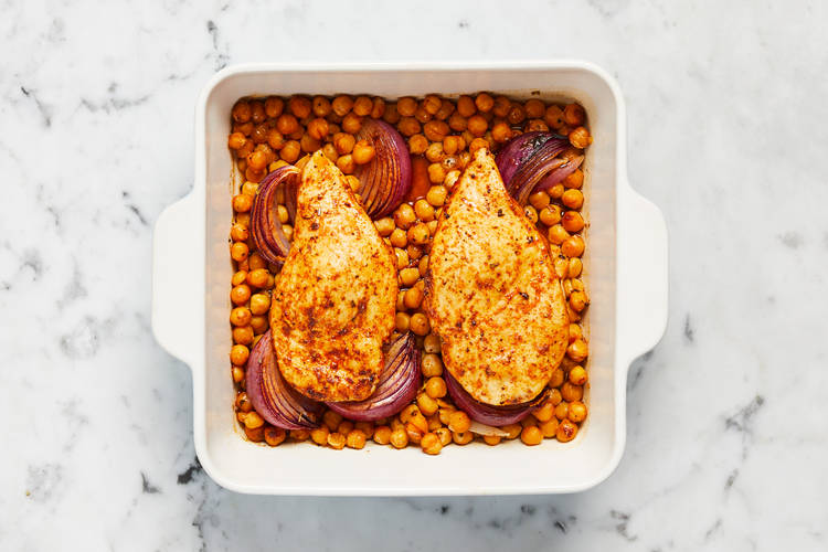 Roast Chicken & Chickpeas