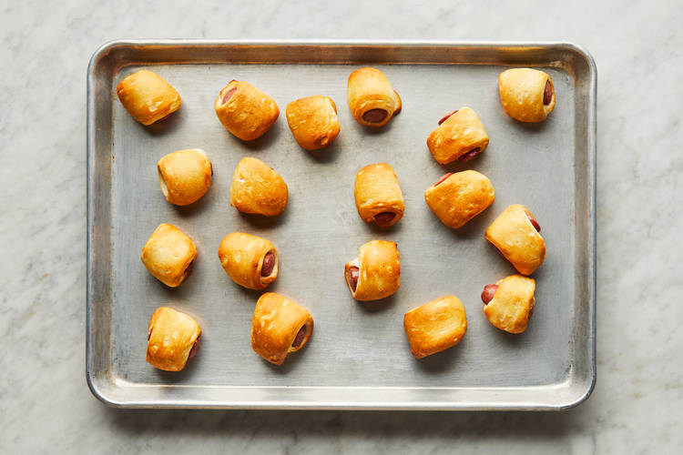 Bake Franks in a Blanket