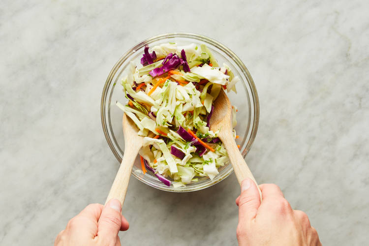 Make Slaw & Curry Mayo