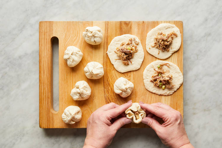 Assemble Pork Buns