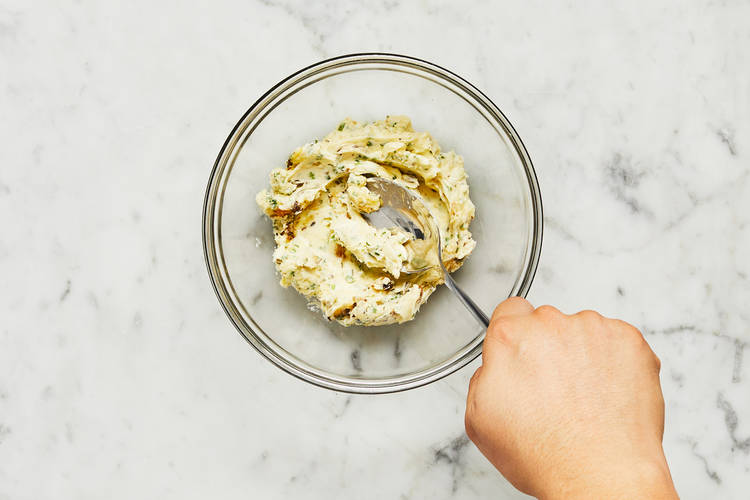 Make Garlic Rosemary Butter