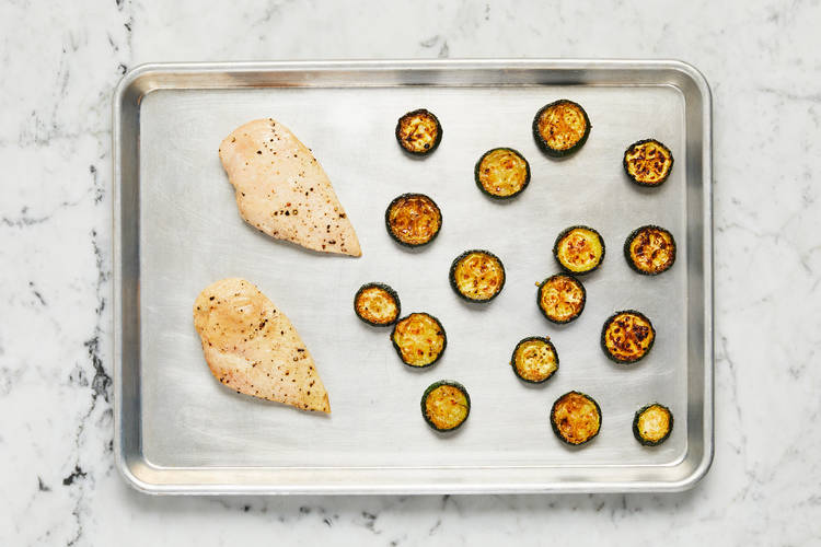 Roast Chicken & Zucchini