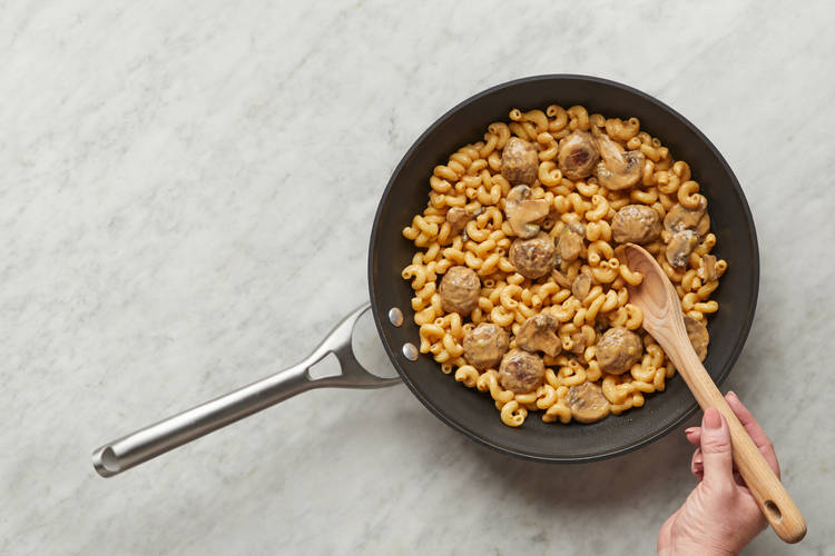 Toss Pasta & Meatballs