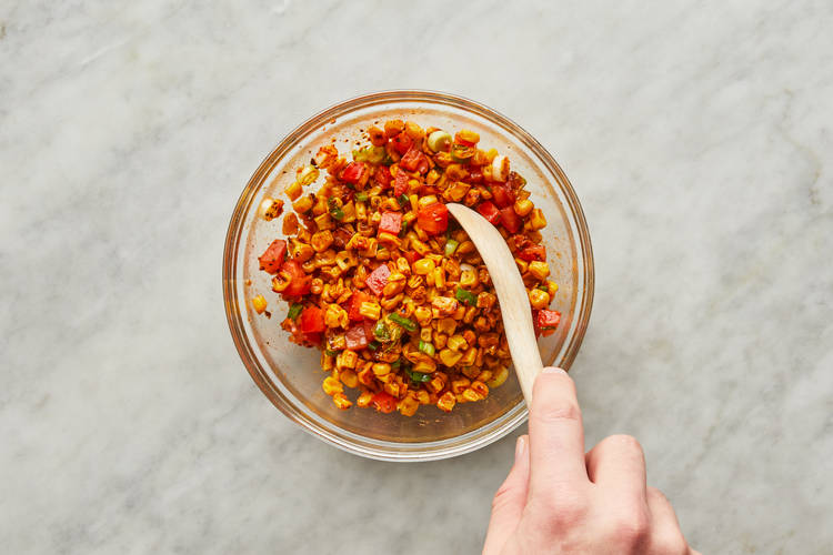 Make Corn Salsa