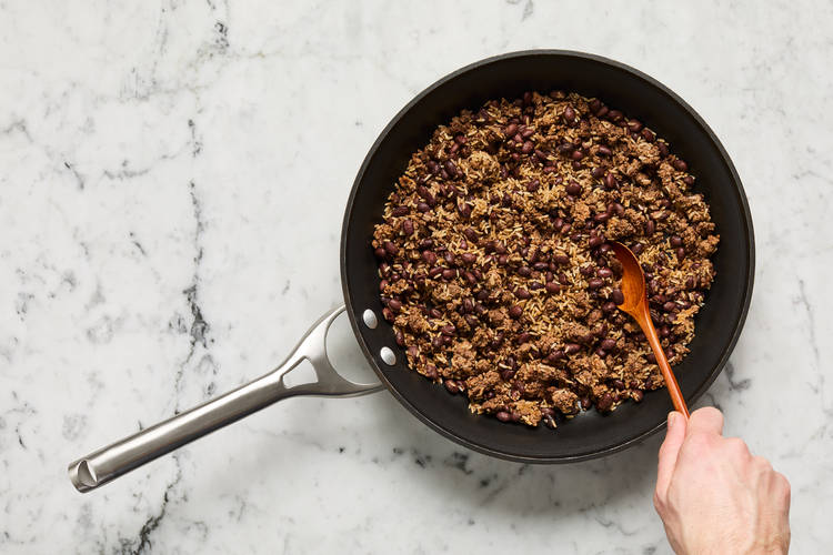 Add Beans & Rice