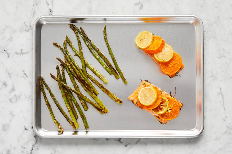 Roast Trout & Asparagus