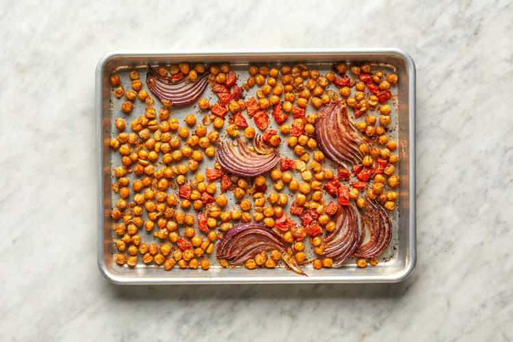 Roast Veggies & Chickpeas