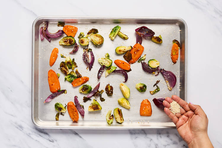 Toss Veggies
