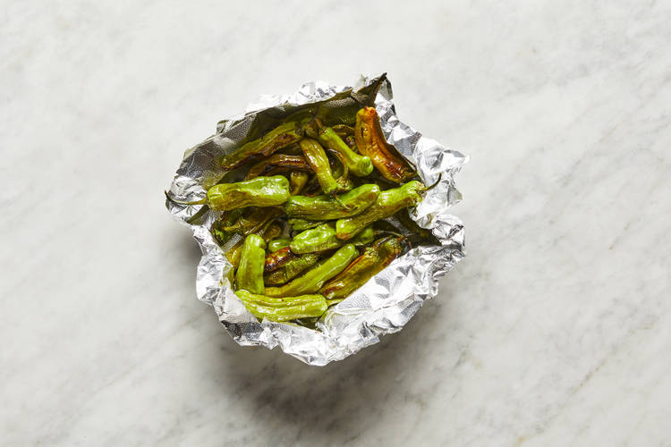 Grill Shishito Peppers