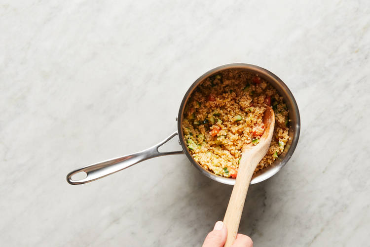 Make Bulgur Salad