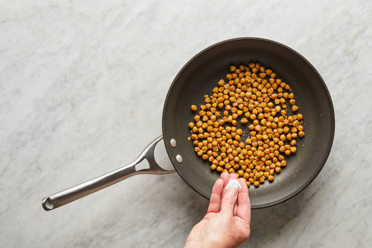 Toast Chickpeas