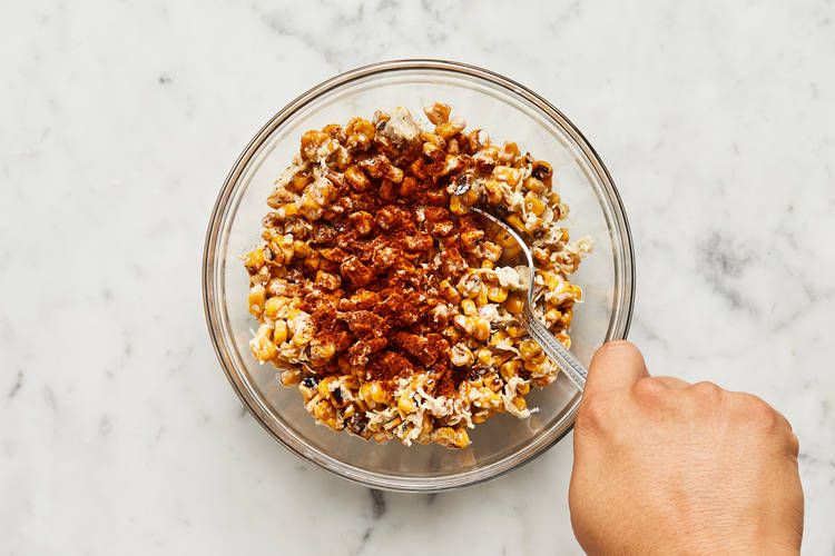 Warm Tortillas & Make Esquites