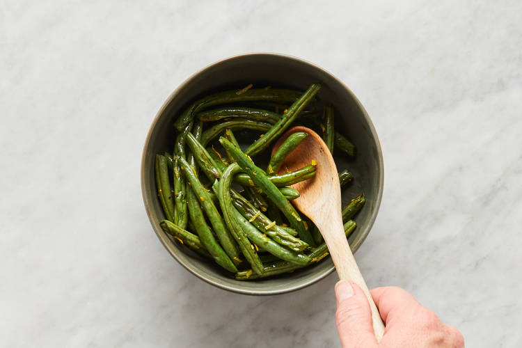 Finish Green Beans