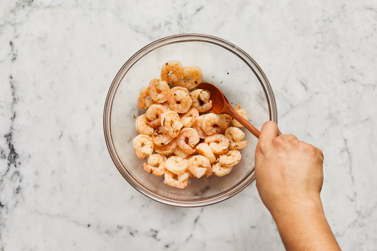 Poach Shrimp