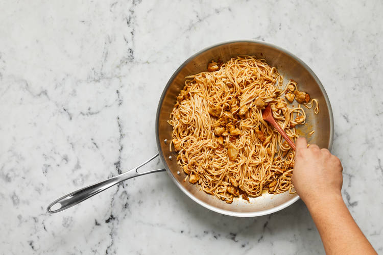 Cook Chicken & Noodles