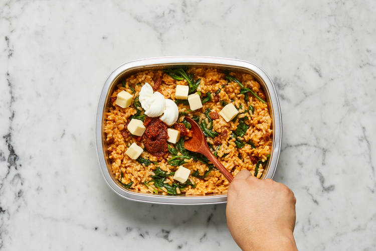Finish Risotto