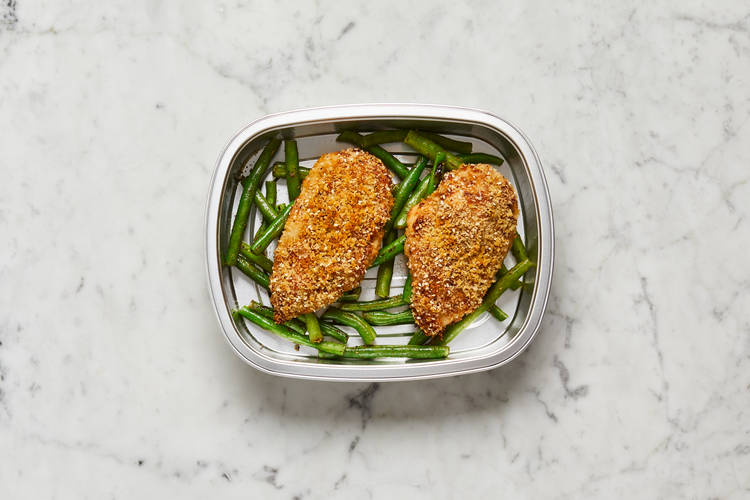 Roast Chicken & Green Beans