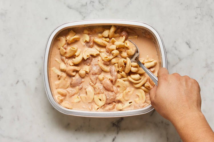 Add Chicken & Bake