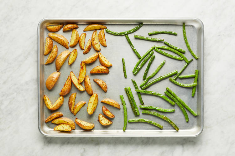 Roast Green Beans