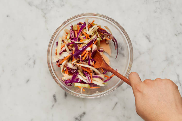 Toast Coconut & Make Slaw
