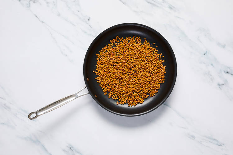 Finish Prep & Warm Lentils