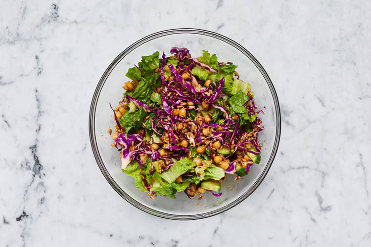 Mix Dressing & Toss Salad