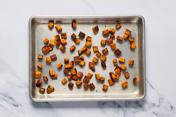 Start Prep & Roast Sweet Potatoes