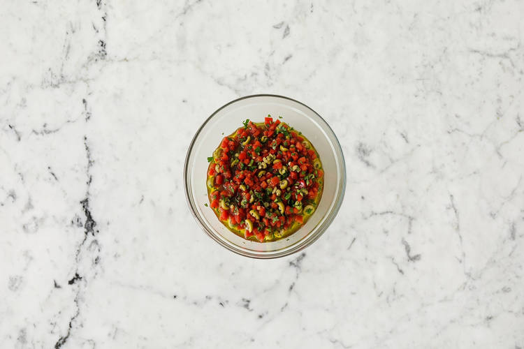 Finish Red Pepper Dip