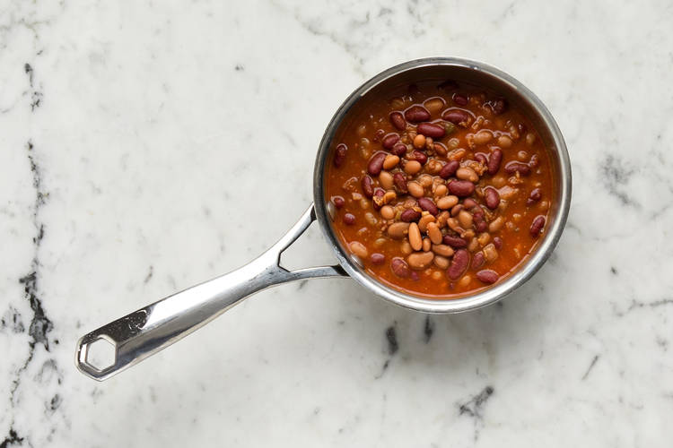 Warm Beans & Tortillas