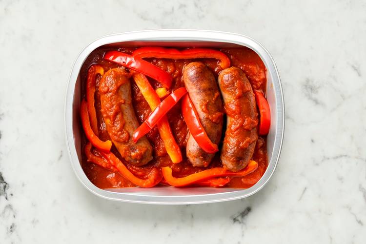 Bake Sausage & Pepper
