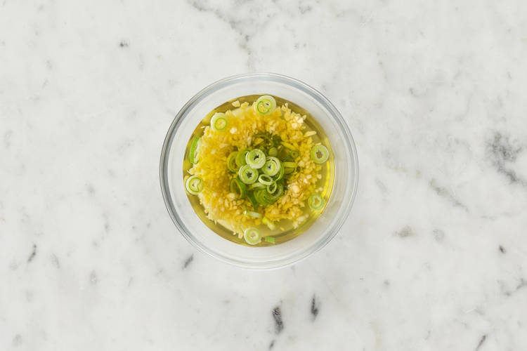 Make Ginger Scallion Sauce