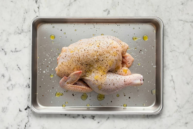  Mix Salt & Season Chicken