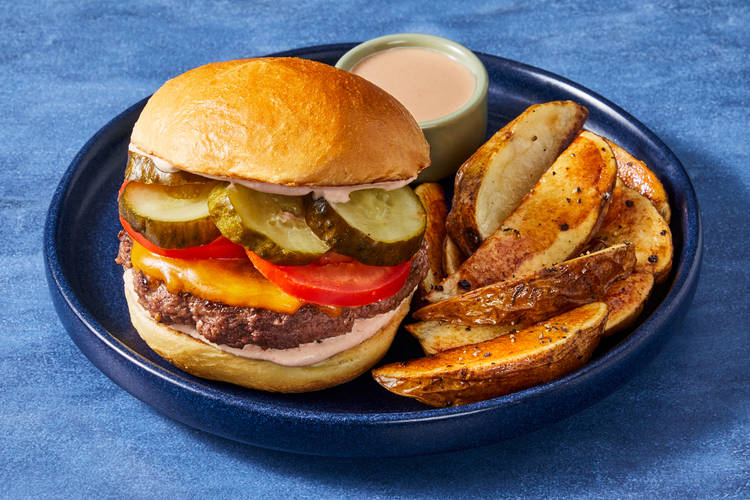 Assemble Burgers & Serve