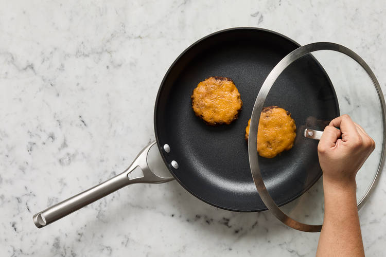 Cook Patties & Toast Buns