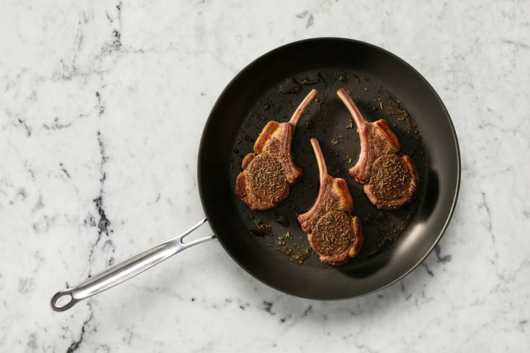 Cook Lamb & Make Sauce