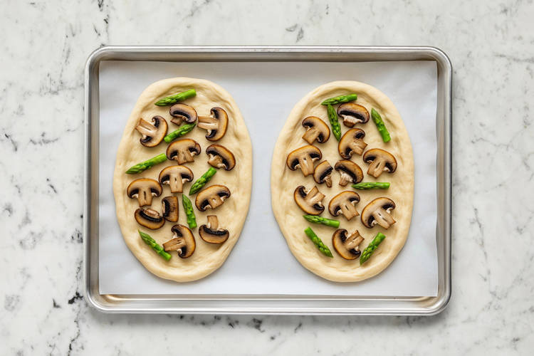 Shape & Assemble Pizzas