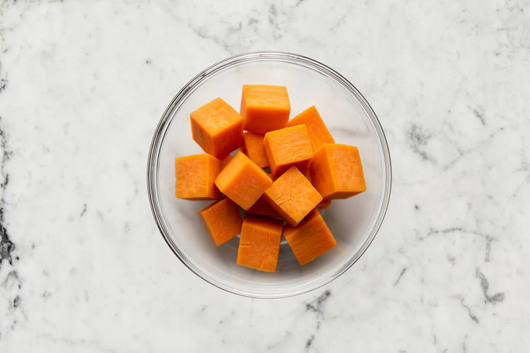 Prep & Start Sweet Potato