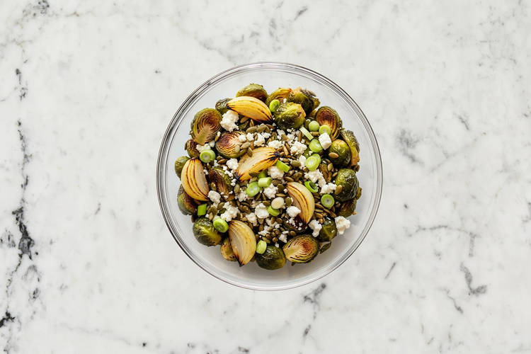 Toss Brussels Sprouts