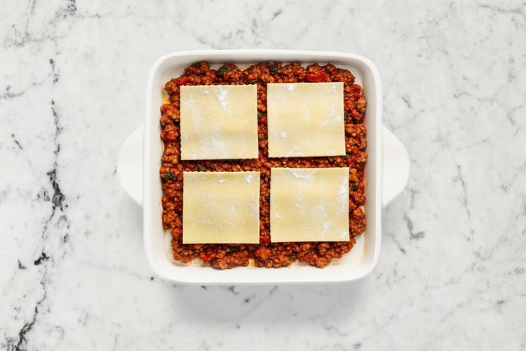 Start Lasagna Assembly