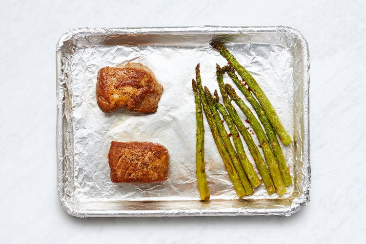 Roast Pork & Asparagus