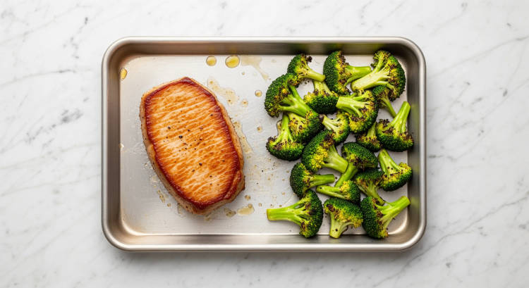 Cook Pork & Broccoli