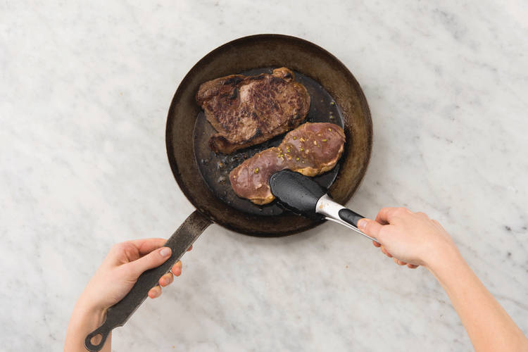 Cook the beef