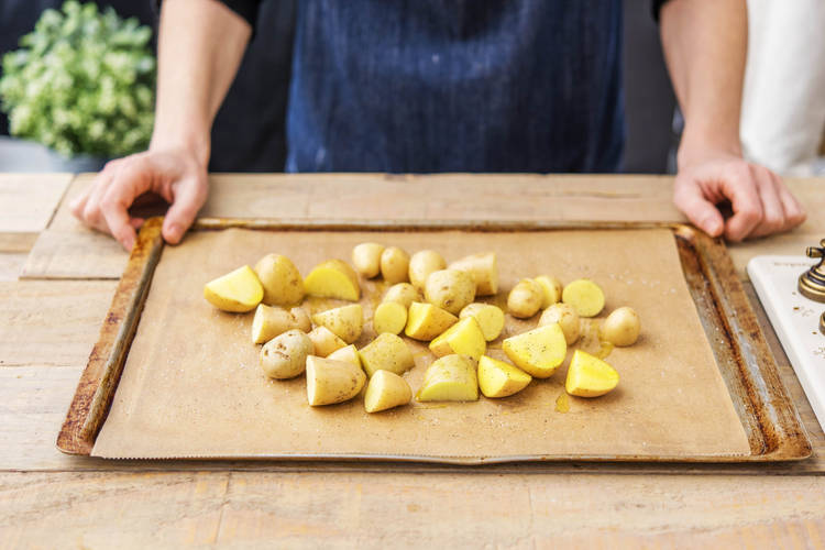 Roast potatoes