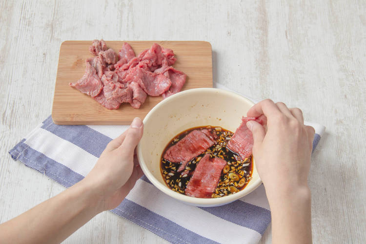 Marinade your steak