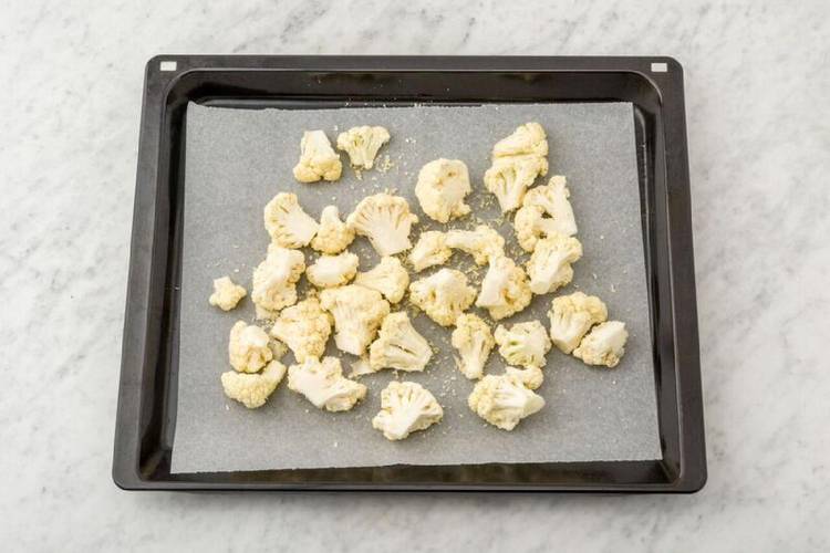 Roast the cauliflower