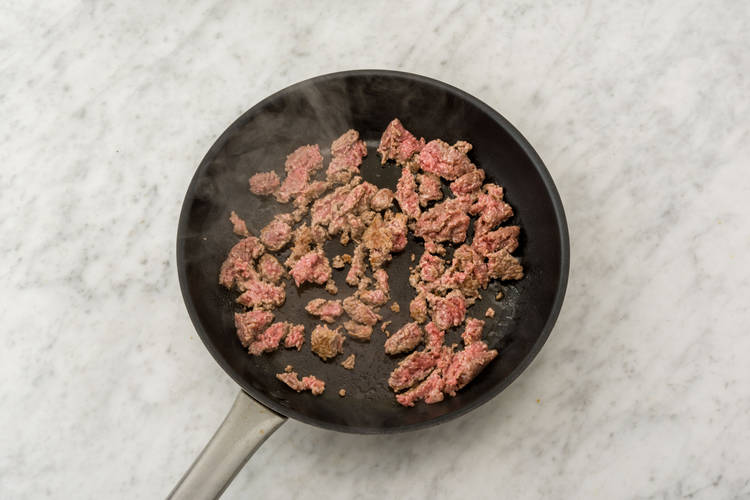 Cook the mince