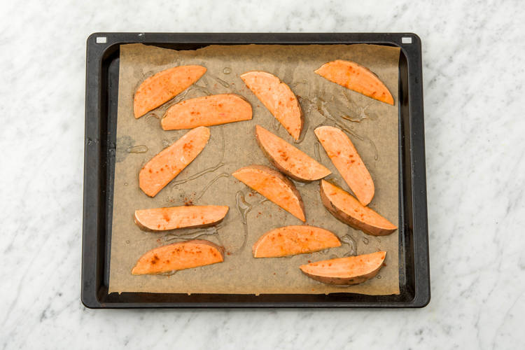 Roast sweet potato.
