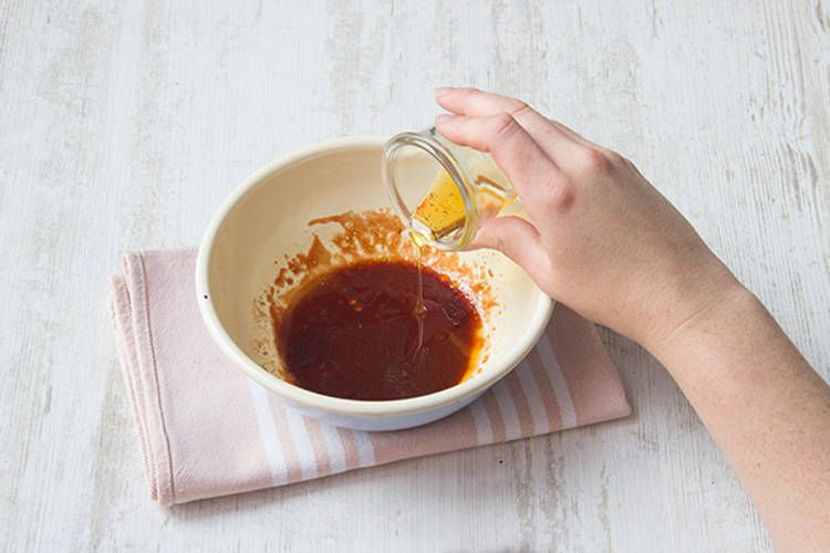 Make the adobo sauce