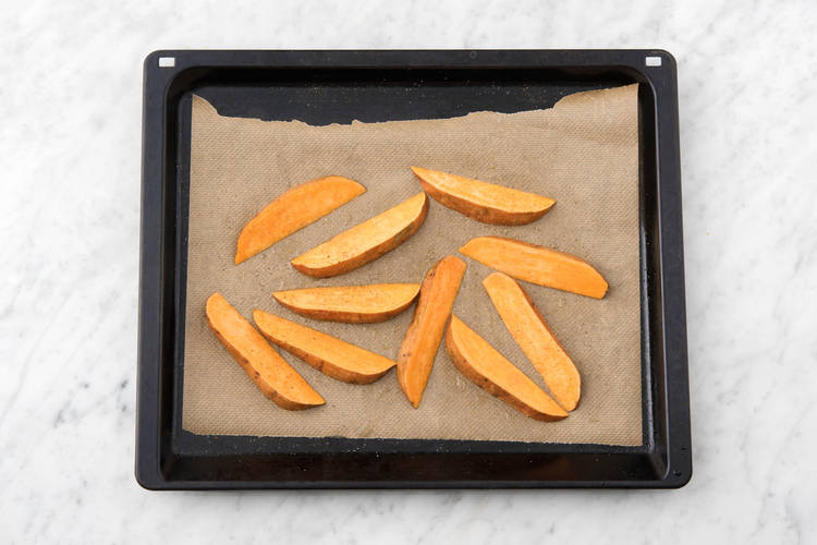 Roast wedges.